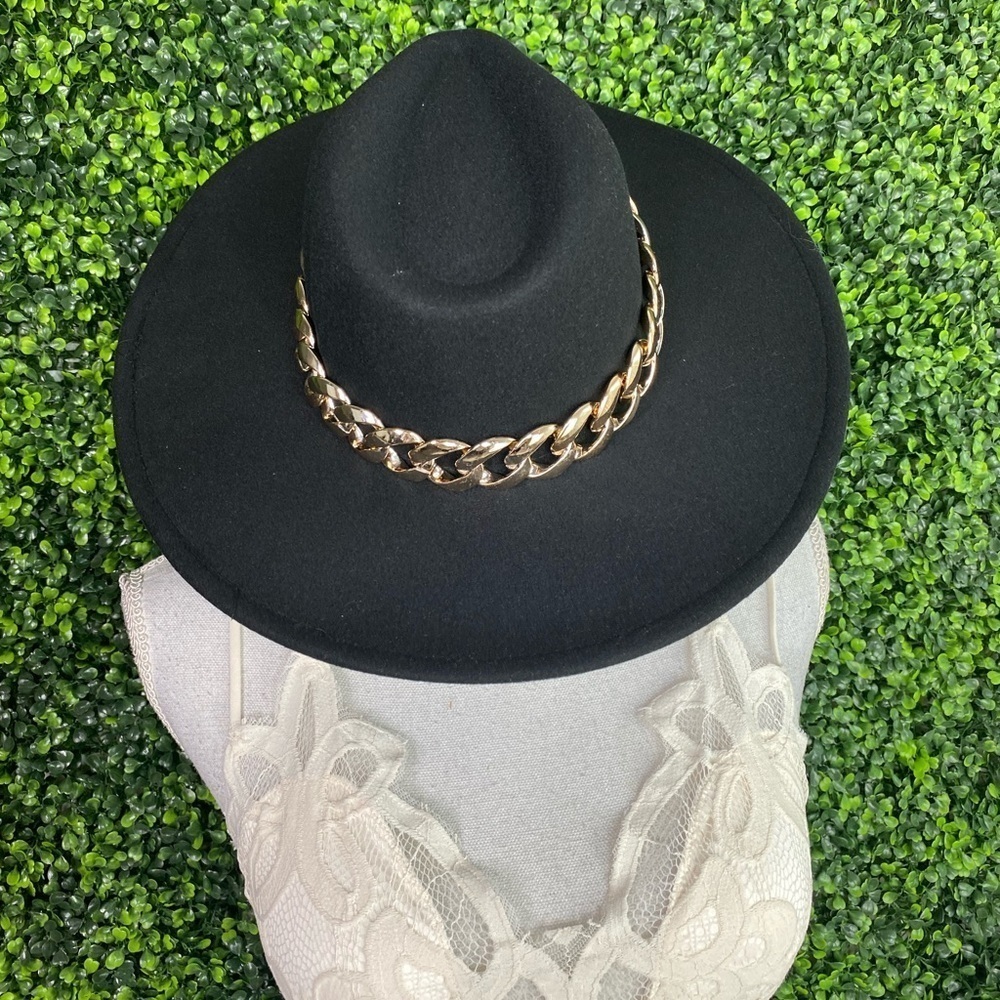 Cuban chain link fedora